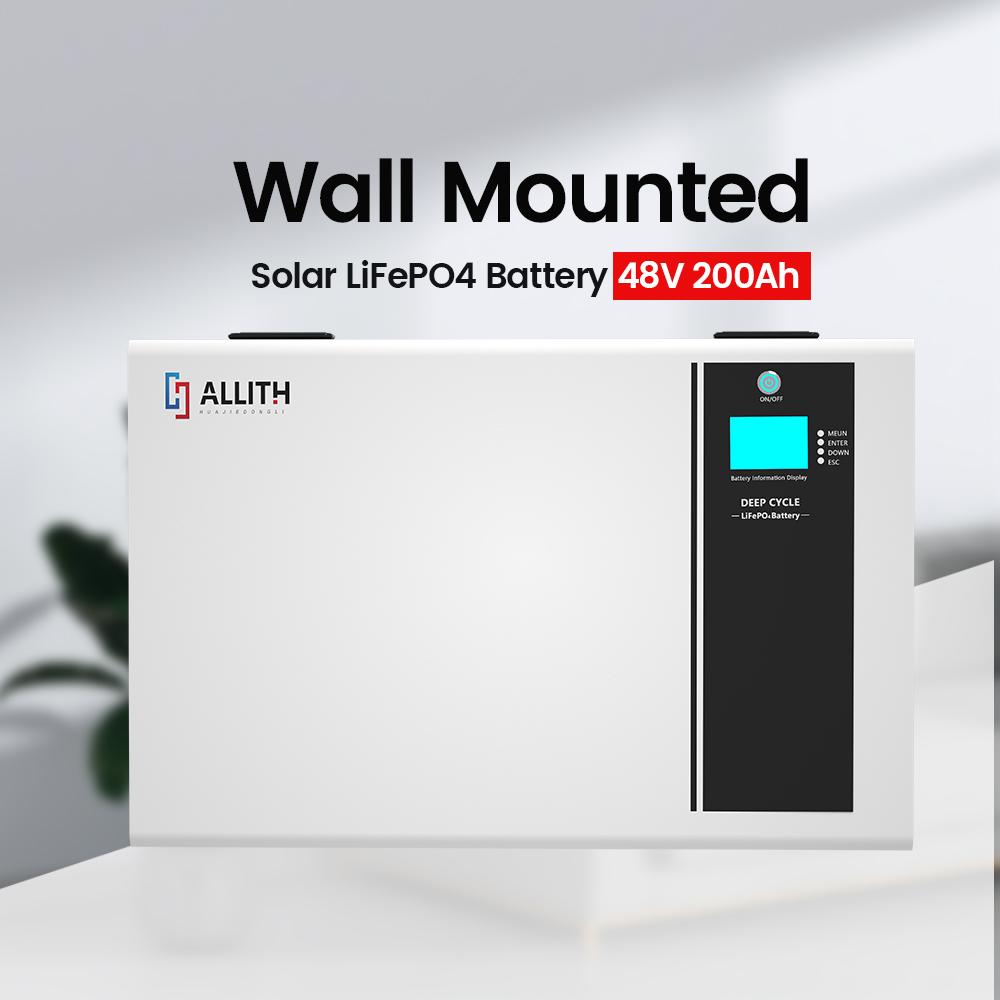 Power Wall 10Kwh 51.2V 200Ah Lithium battery for Off grid system Grid  connected system_Huajie